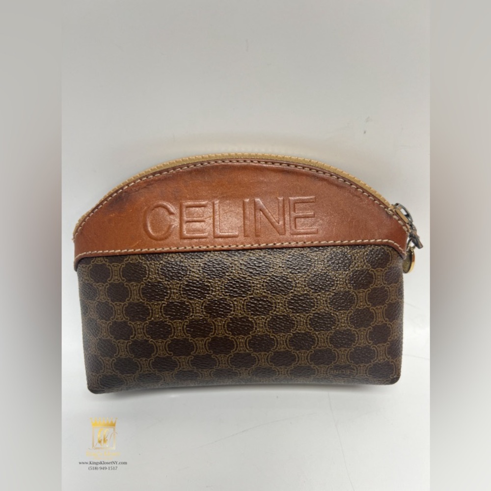 🤎sold🤎Céline macadam pouch - Picture 1 of 11